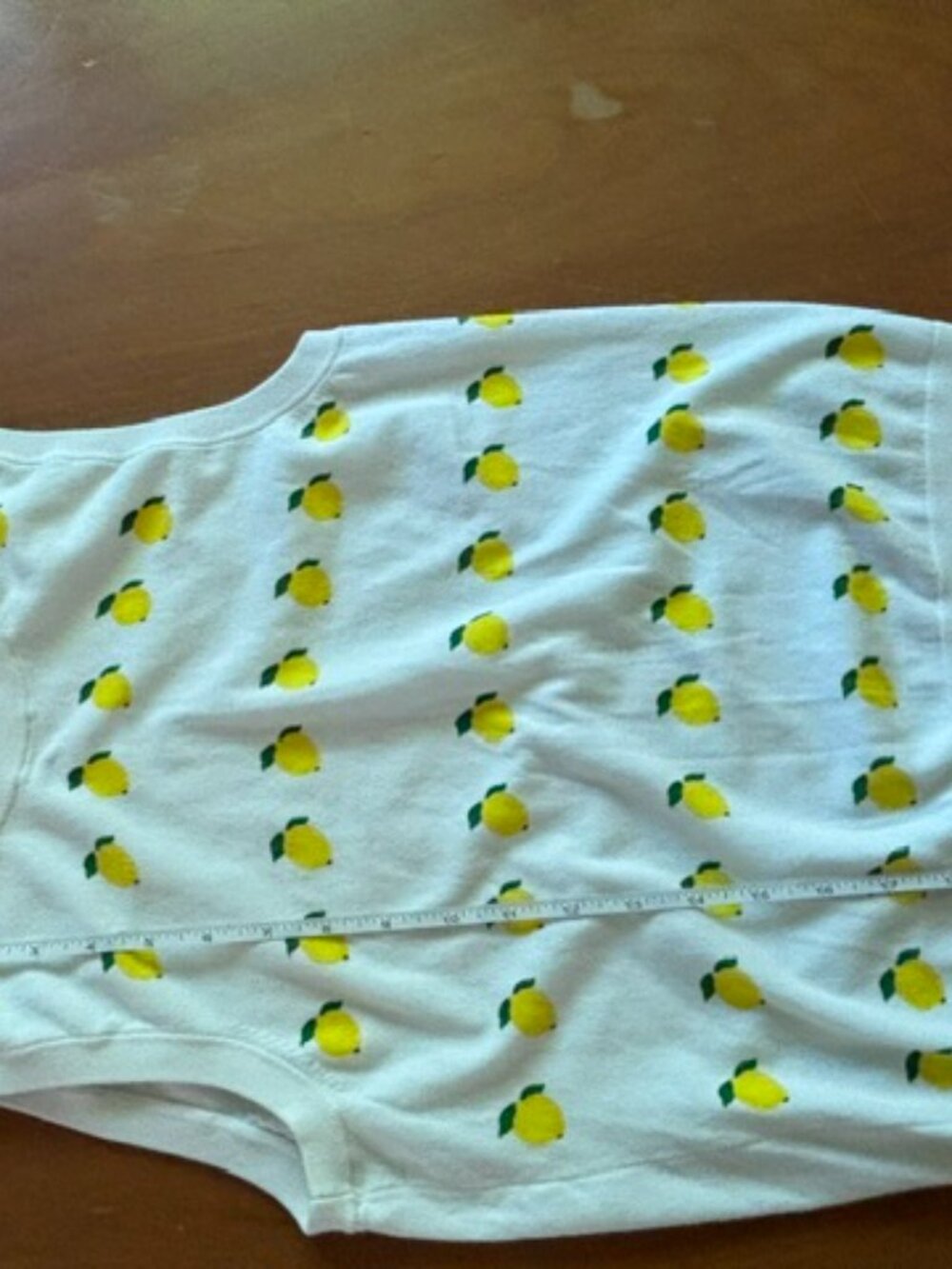 J. Crew M size lemon print sweater vest - Picture 5 of 9
